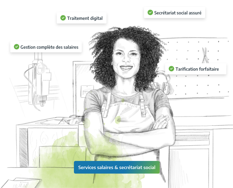 services salaires et secretariat social