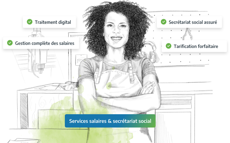 services salaires et secretariat social