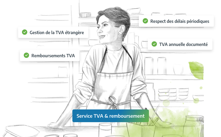 services TVA et remboursement